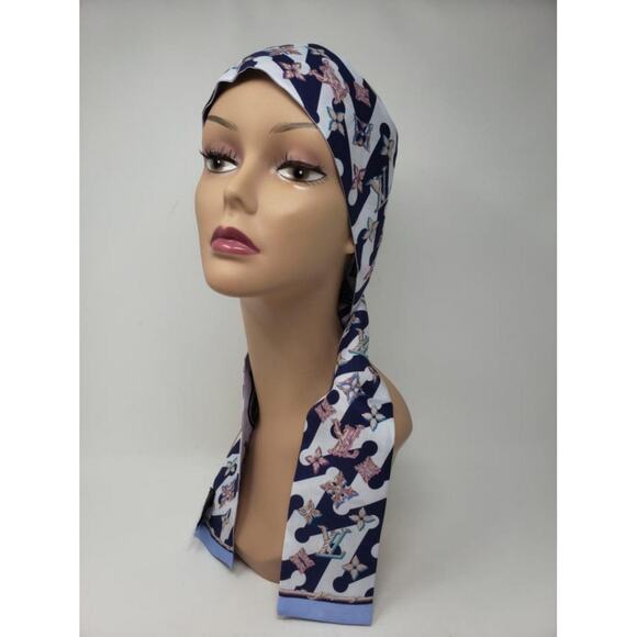 Louis Vuitton purple multicolor LV Monogram Silk Bandeau - Picture 7 of 9